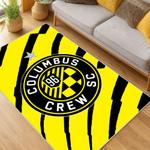 mls columbus crew area rug non slip soccer carpet home decor gift idea for fans living room ccfc61