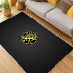 mls columbus crew area rug non slip soccer carpet home decor gift idea for fans living room ccfc64