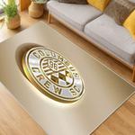 mls columbus crew area rug non slip soccer carpet home decor gift idea for fans living room ccfc73
