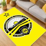 mls columbus crew area rug non slip soccer carpet home decor gift idea for fans living room ccfc85