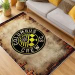 mls columbus crew area rug non slip soccer carpet home decor gift idea for fans living room ccfc92