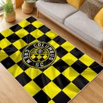 mls columbus crew area rug non slip soccer carpet home decor gift idea for fans living room ccfc95