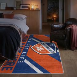 mls fc cincinnati area rug non slip soccer carpet home decor gift idea for fans bedroom fcc102