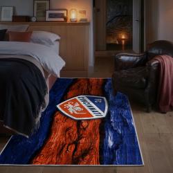 mls fc cincinnati area rug non slip soccer carpet home decor gift idea for fans bedroom fcc105