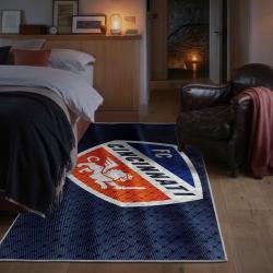 mls fc cincinnati area rug non slip soccer carpet home decor gift idea for fans bedroom fcc14