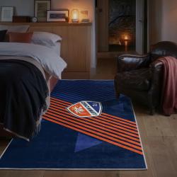 mls fc cincinnati area rug non slip soccer carpet home decor gift idea for fans bedroom fcc15