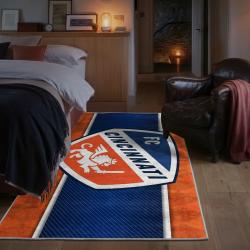mls fc cincinnati area rug non slip soccer carpet home decor gift idea for fans bedroom fcc41