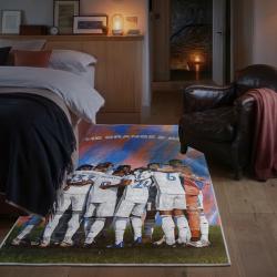 mls fc cincinnati area rug non slip soccer carpet home decor gift idea for fans bedroom fcc53