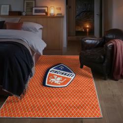 mls fc cincinnati area rug non slip soccer carpet home decor gift idea for fans bedroom fcc61