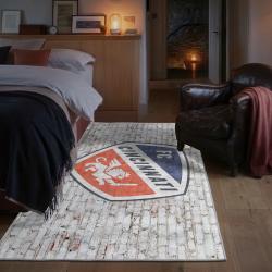 mls fc cincinnati area rug non slip soccer carpet home decor gift idea for fans bedroom fcc70