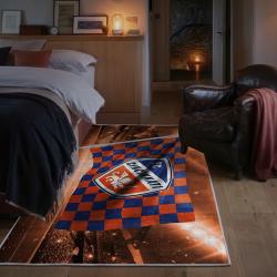 mls fc cincinnati area rug non slip soccer carpet home decor gift idea for fans bedroom fcc76