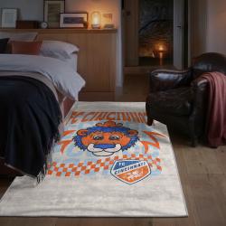 mls fc cincinnati area rug non slip soccer carpet home decor gift idea for fans bedroom fcc98