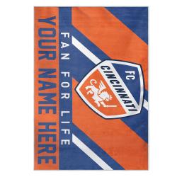 mls fc cincinnati area rug non slip soccer carpet home decor gift idea for fans fcc102