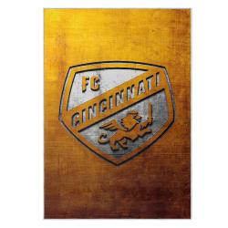mls fc cincinnati area rug non slip soccer carpet home decor gift idea for fans fcc109