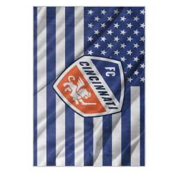 mls fc cincinnati area rug non slip soccer carpet home decor gift idea for fans fcc25