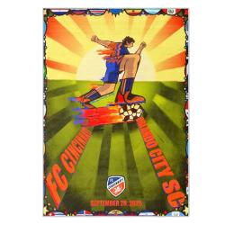 mls fc cincinnati area rug non slip soccer carpet home decor gift idea for fans fcc27