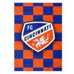 mls fc cincinnati area rug non slip soccer carpet home decor gift idea for fans fcc28