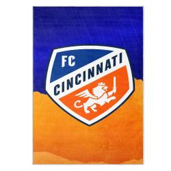 mls fc cincinnati area rug non slip soccer carpet home decor gift idea for fans fcc36