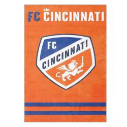 mls fc cincinnati area rug non slip soccer carpet home decor gift idea for fans fcc40