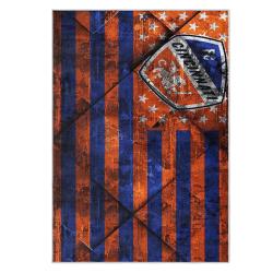 mls fc cincinnati area rug non slip soccer carpet home decor gift idea for fans fcc59
