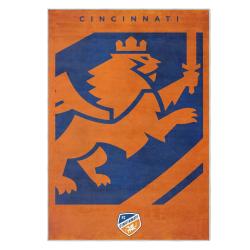 mls fc cincinnati area rug non slip soccer carpet home decor gift idea for fans fcc63