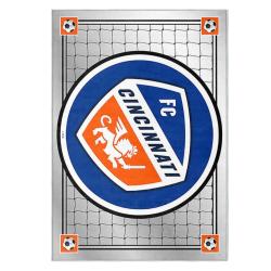 mls fc cincinnati area rug non slip soccer carpet home decor gift idea for fans fcc7