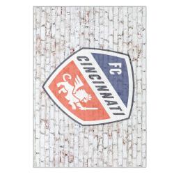 mls fc cincinnati area rug non slip soccer carpet home decor gift idea for fans fcc70