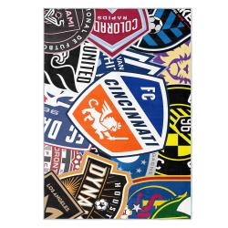 mls fc cincinnati area rug non slip soccer carpet home decor gift idea for fans fcc73