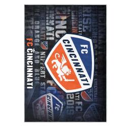 mls fc cincinnati area rug non slip soccer carpet home decor gift idea for fans fcc77