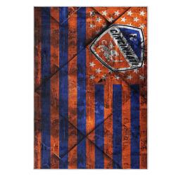mls fc cincinnati area rug non slip soccer carpet home decor gift idea for fans fcc81