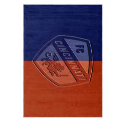 mls fc cincinnati area rug non slip soccer carpet home decor gift idea for fans fcc86