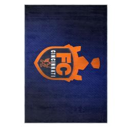 mls fc cincinnati area rug non slip soccer carpet home decor gift idea for fans fcc88