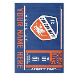 mls fc cincinnati area rug non slip soccer carpet home decor gift idea for fans fcc89