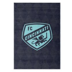 mls fc cincinnati area rug non slip soccer carpet home decor gift idea for fans fcc91