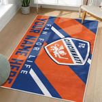 mls fc cincinnati area rug non slip soccer carpet home decor gift idea for fans living room fcc102