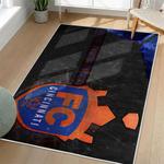 mls fc cincinnati area rug non slip soccer carpet home decor gift idea for fans living room fcc103