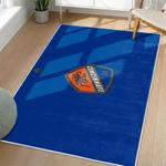 mls fc cincinnati area rug non slip soccer carpet home decor gift idea for fans living room fcc39