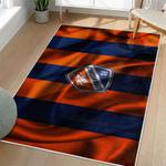 mls fc cincinnati area rug non slip soccer carpet home decor gift idea for fans living room fcc52