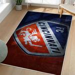 mls fc cincinnati area rug non slip soccer carpet home decor gift idea for fans living room fcc68