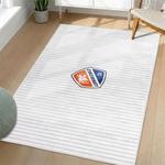 mls fc cincinnati area rug non slip soccer carpet home decor gift idea for fans living room fcc80