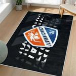 mls fc cincinnati area rug non slip soccer carpet home decor gift idea for fans living room fcc82