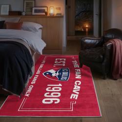 mls fc dallas area rug non slip soccer carpet home decor gift idea for fans bedroom fcd105