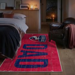 mls fc dallas area rug non slip soccer carpet home decor gift idea for fans bedroom fcd109