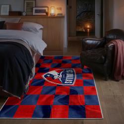 mls fc dallas area rug non slip soccer carpet home decor gift idea for fans bedroom fcd11