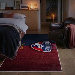 mls fc dallas area rug non slip soccer carpet home decor gift idea for fans bedroom fcd14