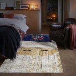 mls fc dallas area rug non slip soccer carpet home decor gift idea for fans bedroom fcd23