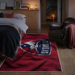 mls fc dallas area rug non slip soccer carpet home decor gift idea for fans bedroom fcd35