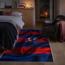mls fc dallas area rug non slip soccer carpet home decor gift idea for fans bedroom fcd39