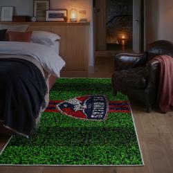 mls fc dallas area rug non slip soccer carpet home decor gift idea for fans bedroom fcd40