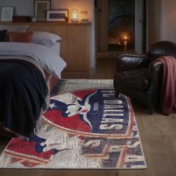 mls fc dallas area rug non slip soccer carpet home decor gift idea for fans bedroom fcd41